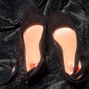 Girl's Black Dress Shoes